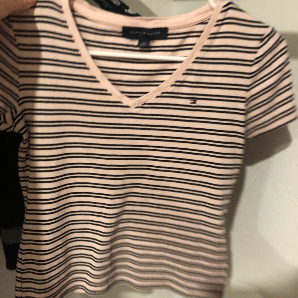 Stripped Pink Tommy Hilfiger Shirt